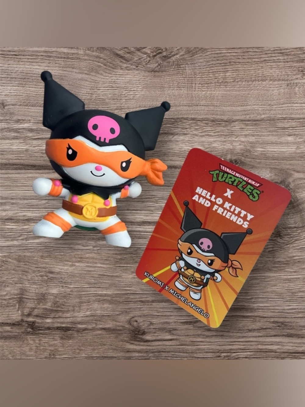 NEW McDonald's Hello Kitty x Teenage Mutant Ninja Turtles Action Figure Kuromi